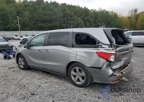 2020 Honda Odyssey Ex z USA, uszkodzony, nr VIN 5FNRL6H51LB051482